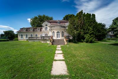 Horthy Castle in Kenderes, Hungary-stock-photo