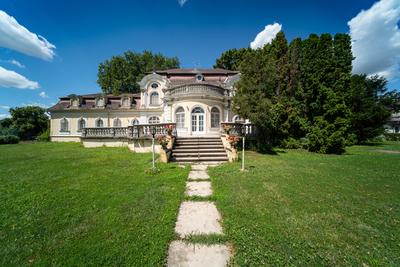 Horthy Castle in Kenderes, Hungary-stock-photo