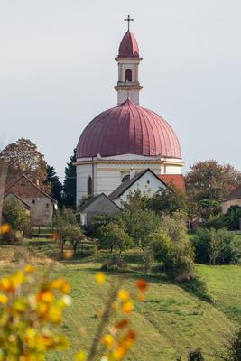 Beautiful view of old Church in Palkonya-stock-foto