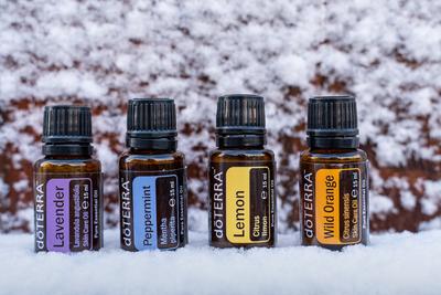 Pecs, Hungray - Jan 25 2021 - Illustrative editorial image of Doterra Essential Oils for everyday use-stock-photo