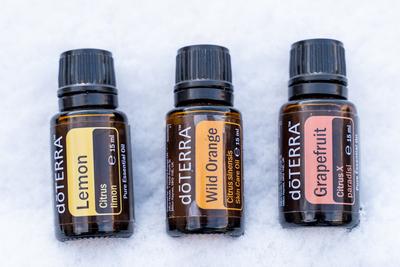 Pecs, Hungray - Jan 25 2021 - Illustrative editorial image of Doterra Essential Oils for everyday use-stock-foto