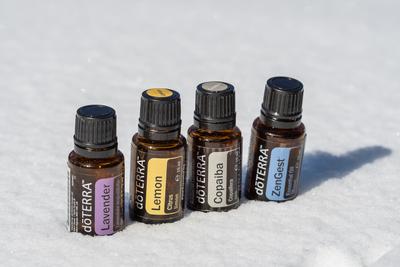 Pecs, Hungray - Jan 25 2021 - Illustrative editorial image of Doterra Essential Oils for everyday use-stock-foto