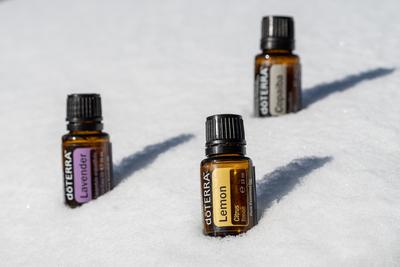 Pecs, Hungray - Jan 25 2021 - Illustrative editorial image of Doterra Essential Oils for everyday use-stock-foto