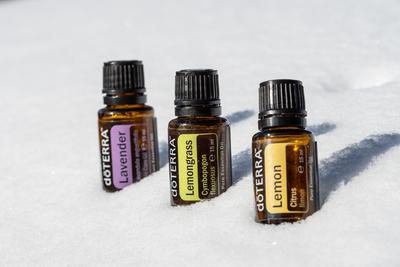 Pecs, Hungray - Jan 25 2021 - Illustrative editorial image of Doterra Essential Oils for everyday use-stock-foto