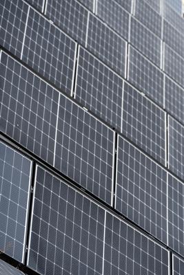 solar panels for alternative energy-stock-photo