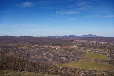 Recultivated mine neat to Pecsbanya in Hungary-stock-foto