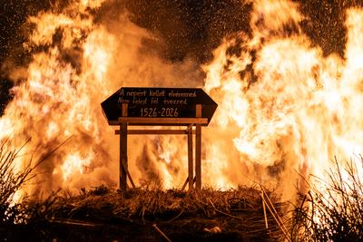 MOHACS, HUNGARY - FEBRUARY 17: Busojaras carnival. February 17, 2026 in Mohacs, Hungary.-stock-foto