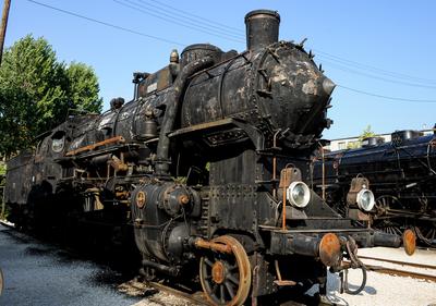 150 éves a MÁV,  Nemzetközi Jármûparádé a Vasúttörténeti Parkban,   2018. szeptember 8-án és 9-én többtonnás vasparipák mutatkoztak be és versenyeztek egymással a Vasúttörténeti Parkban-stock-foto