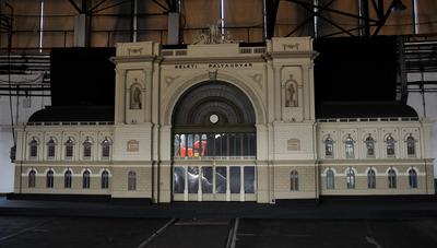 150 éves a MÁV,  Nemzetközi Jármûparádé a Vasúttörténeti Parkban,   2018. szeptember 8-án és 9-én többtonnás vasparipák mutatkoztak be és versenyeztek egymással a Vasúttörténeti Parkban-stock-foto