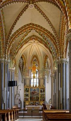 Budapest-Belvárosi Nagyboldogasszony Főplébánia-templom-stock-photo