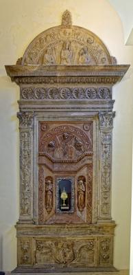 Budapest-Belvárosi Nagyboldogasszony Főplébánia-templom-stock-foto