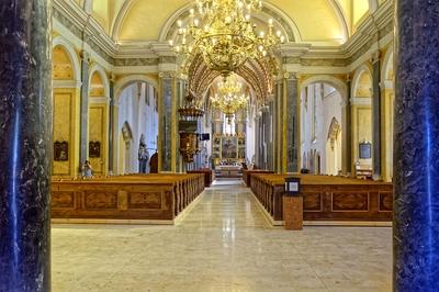 Budapest-Belvárosi Nagyboldogasszony Főplébánia-templom-stock-foto