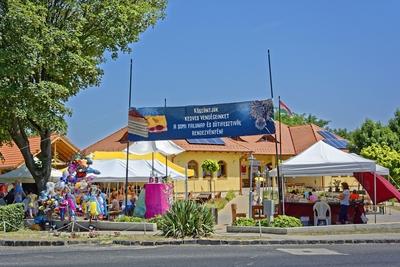 Som település falunap és sütifesztivál-stock-foto