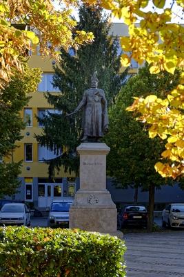 Hajdúnánás, Bocskai István szobor-stock-foto