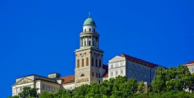 Bencés Főapátság Pannonhalma-stock-foto