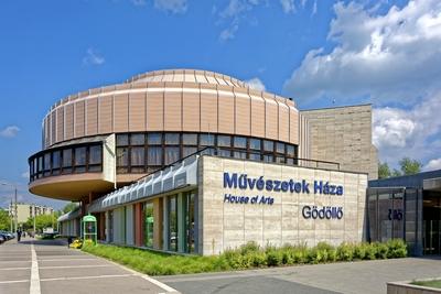 Gödöllő, Művészetek Háza, Hous of Arts-stock-foto
