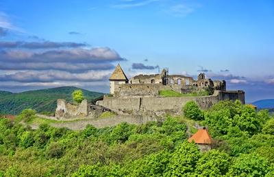 Visegrádi vár-stock-photo