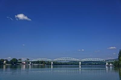 Mária Valéria híd, Esztergom-stock-foto