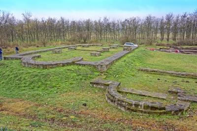 Az Aranymonostor Bugacon-stock-foto