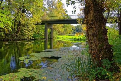 Híd az Öreg Túr  folyón át, Panyolánál-stock-foto
