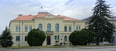 Szécsény, Városháza-stock-foto