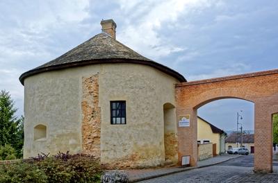 Szécsény, Tömlöcbástya kiállítás és szabadulójáték-stock-foto