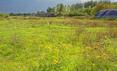Széna bálák a legelő, Panyolában-stock-foto