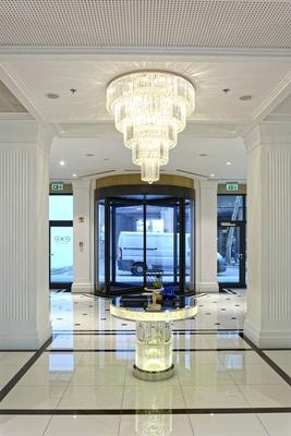 Hotel Exe Danube Budapest, bejárat-stock-foto