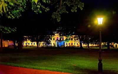 Harruckern-Wenckheim-Almásy-kastély, Gyula-stock-foto