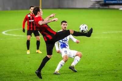 Honvéd FC-ZTE (2-2)-stock-foto