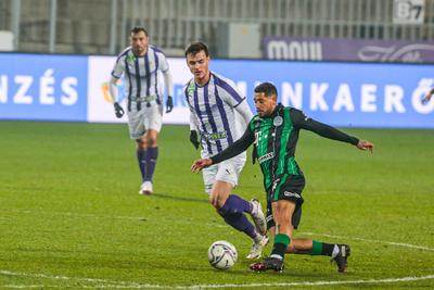 Újpest FC - Ferencváros TC match played in the 19th round of the OTP Bank League-stock-foto