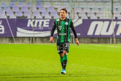 Újpest FC - Ferencváros TC match played in the 19th round of the OTP Bank League-stock-foto