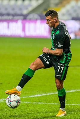 Újpest FC - Ferencváros TC match played in the 19th round of the OTP Bank League-stock-foto
