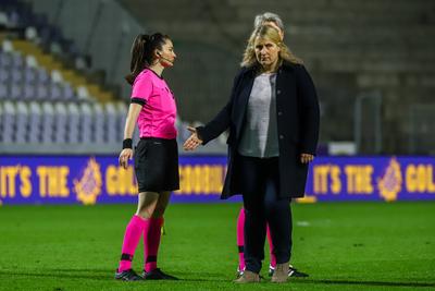 Chelsea FC v VfL Wolfsburg - UEFA Women's Champions League Quarter Final: Leg One-stock-photo