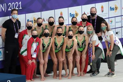 FINA Artistic Swimming World Series 2021-stock-photo