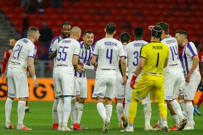 MOL Fehervar FC v Újpest FC: Hungarian Cup Final / Magyar Kupa döntő - MOL Fehérvár FC-Újpest FC-stock-photo