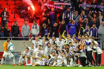 MOL Fehervar FC v Újpest FC: Hungarian Cup Final / Magyar Kupa döntő - MOL Fehérvár FC-Újpest FC-stock-photo