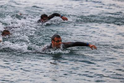 LEN European Aquatics Championships / SWIM-OPEN WATER-MEN-5KM-stock-foto