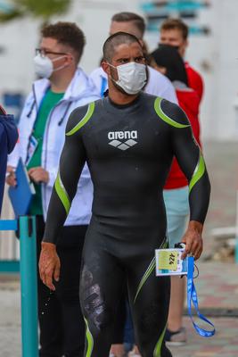 LEN European Aquatics Championships / SWIM-OPEN WATER-MEN-5KM-stock-foto