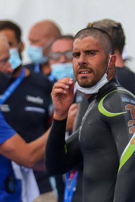 LEN European Aquatics Championships / SWIM-OPEN WATER-MEN-5KM-stock-foto