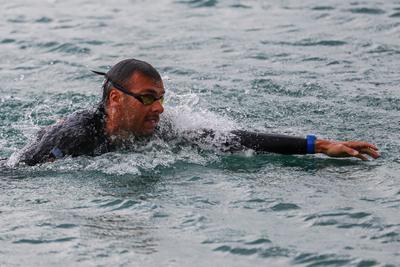 LEN European Aquatics Championships / SWIM-OPEN WATER-MEN-5KM-stock-photo