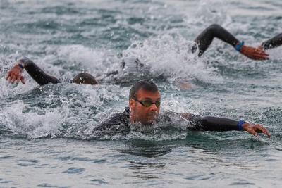 LEN European Aquatics Championships / SWIM-OPEN WATER-MEN-5KM-stock-photo