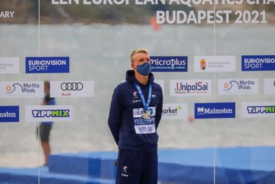 LEN European Aquatics Championships / SWIM-OPEN WATER-MEN-5KM-stock-foto
