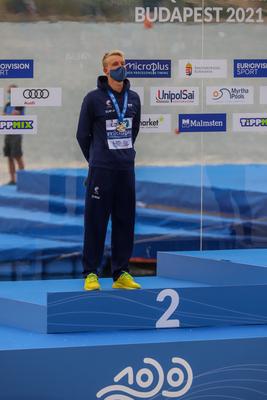 LEN European Aquatics Championships / SWIM-OPEN WATER-MEN-5KM-stock-foto
