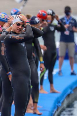 LEN European Aquatics Championships / SWIM-OPEN WATER-MEN-5KM-stock-photo