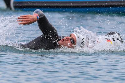 LEN European Aquatics Championships / SWIM-OPEN WATER-MEN-5KM-stock-foto