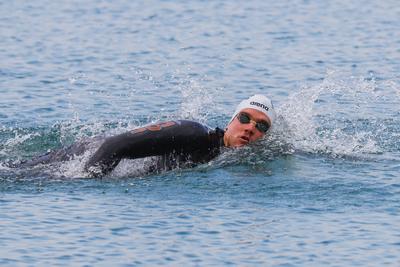 LEN European Aquatics Championships / SWIM-OPEN WATER-MEN-5KM-stock-foto