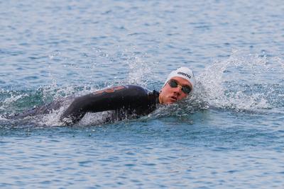 LEN European Aquatics Championships / SWIM-OPEN WATER-MEN-5KM-stock-photo