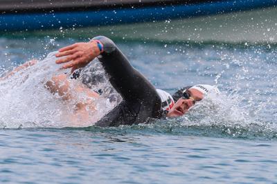 LEN European Aquatics Championships / SWIM-OPEN WATER-MEN-5KM-stock-foto