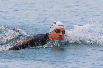 LEN European Aquatics Championships / SWIM-OPEN WATER-MEN-5KM-stock-foto